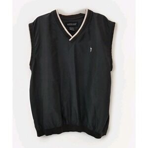 Austin Golf Men's Wind Vest Size XL Navy V-Neck Lightweight Pullover